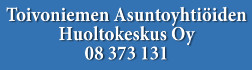 Toivoniemen Asuntoyhtiöiden Huoltokeskus Oy logo